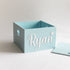 Personalized Star Box Cursive - Blue